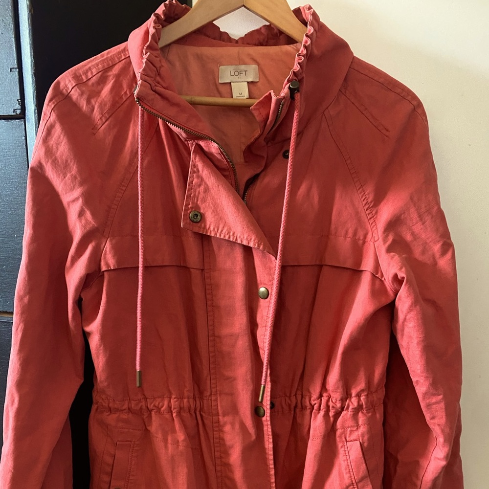 Ann Taylor Loft Women's M Salmon Jacket 🧥